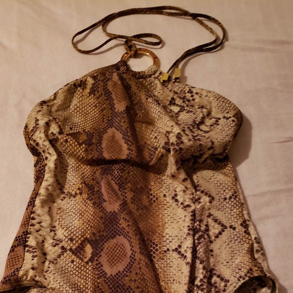 Michael Kors One Piece Swim Suit - Size 4 - Picture 1 of 6
